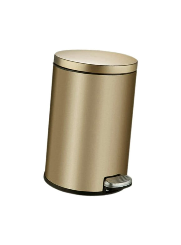 Stainless Steel Trash Cans in Trash Cans | Gold - Walmart.com