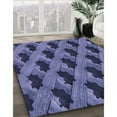 thumbnail image 2 of Ahgly Company Indoor Rectangle Patterned Blue Whale Blue Area Rugs, 6' x 9', 2 of 6
