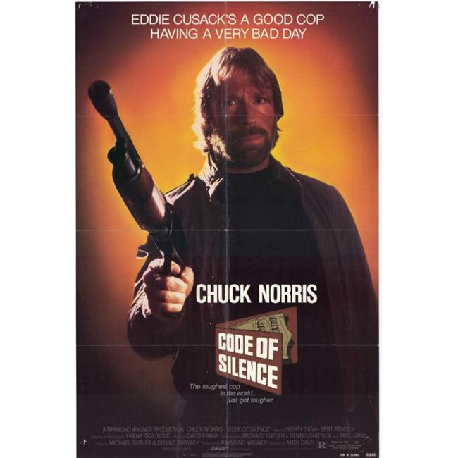 Posterazzi Movah9247 Code Of Silence Movie Poster 27 X 40 In Walmart Com Walmart Com