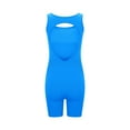 thumbnail image 6 of EHRWE Yoga Shorts For Women's Sexy Sleeveless Yoga Jumpsuits Shorts Bodysuit Deep Neck Backless Bodycon Jumpsuits Fashion, 6 of 9