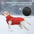 thumbnail image 3 of Imperméable Professionnel pour Chien, Design Résistant à l'Eau Offre une Protection Inégalée contre la Pluie et la Neige, Bande Réfléchissante Assure Visibilité Lors des Promenades du Matin Ou du Soir, 3 of 5