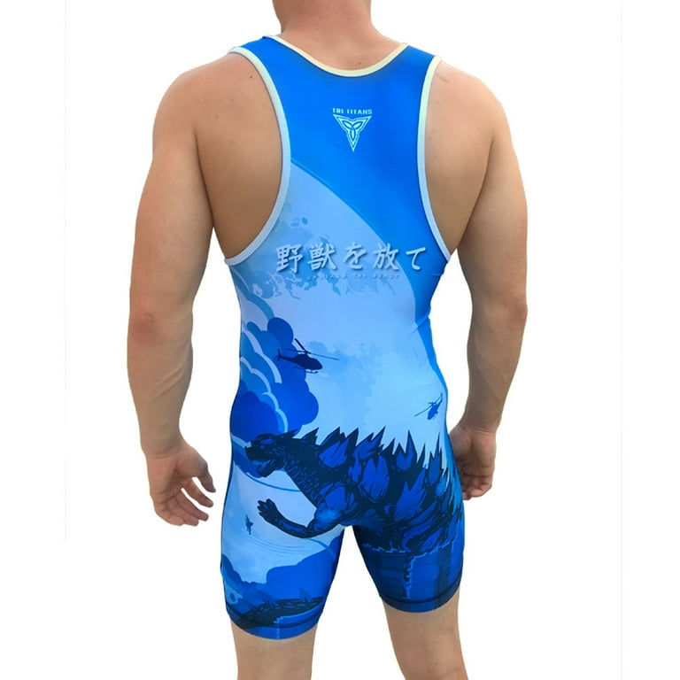Rick and best sale morty wrestling singlet