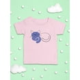 thumbnail image 3 of Very Peri Lineart Cat T-Shirt Infant -Image by Shutterstock,  12 Months, 3 of 4