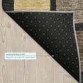 thumbnail image 5 of Addison Rugs Chantille Indoor/Outdoor Transitional Squares Black Machine Washable Rectangle Rug, 10' x 14', 5 of 8