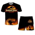 thumbnail image 1 of Conjuntos de ropa de dominio del mundo Jurásico para niña pequeña, camisetas, pantalones, traje para niños, traje de verano de manga corta, disfraz para bebés y niños 14T Gao Jinjia LED, 1 of 2