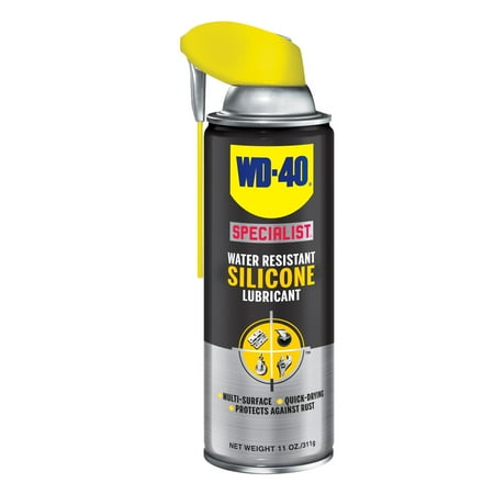 Kendall Silicone - WD40 Company 300012 11 Oz Specialist Silicone Spray Smart Straw