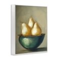 thumbnail image 3 of Stupell Industries The Golden Pears Bowl White Framed Giclee Art design by Ramona Murdock, 20 x 16, 3 of 8