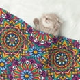 thumbnail image 2 of Naloa Mandala Dog Blanket, 3 Sizes Cat Blanket for Indoor Cats Large Medium Small Dog Gifts-Medium, 2 of 8