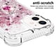 thumbnail image 3 of Funda para iPhone 12 Mini con Brillo Líquido Flotante, Purpurina, Parachoques y Anillo Giratorio Soporte, 3 of 5