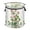 Clover Flowers, variant on Pop-Up Collapsible Laundry Hamper With Zippered Lid Dual Handles 50L Flowers Ladybugs