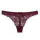 thumbnail image 1 of Gibobby Paquete de Tanga para dama Bowknot Sexy Cintura Color Sólido Bragas Calzoncillos de encaje Tanga Bragas de mujer(Rojo de la sandía,G), 1 of 2