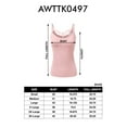 thumbnail image 5 of H2H WOMENS Uique Front Strappy Detail Comfortable Cami Top BLACK US 2XL/Asia 2XL (AWTTK0497), 5 of 5