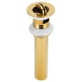 thumbnail image 4 of Basin Drain Stopper, Non-Overflow Sink Drain, Brass And Stainless Steel For Bathroom Kitchen Flap With Hole, 4 of 8