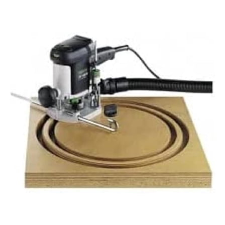 Trammel Unit for OF 1010 Router - Circle & Curve Routing Tool - 6-1/32" to 29-7/8" Diameter - German Made Router Accessory