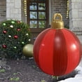 thumbnail image 4 of 60cm Outdoor Christmas Inflatable Decor Ball Set With Hand Pump Holiday Yard Decoration Weather-Resistant PVC 23.6 inch Diameter, 4 of 4