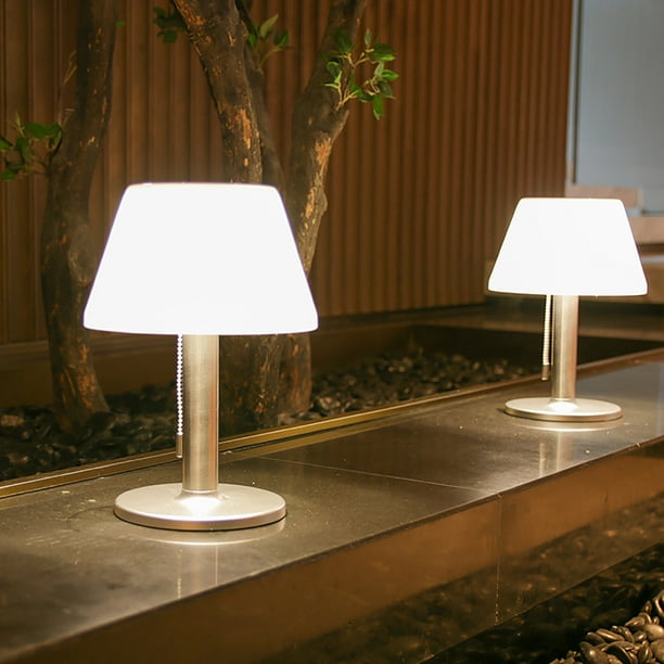 jovati Solar Lights Outdoor Garden Solar Table Lamp Outdoor Table