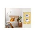 thumbnail image 4 of 2 Pcs Outlet Covers Shiny Silver Rhinestones Wall Plate 1 Gang Toggle Light Switch Cover Decorative Durable Switch Covers, 4 of 4