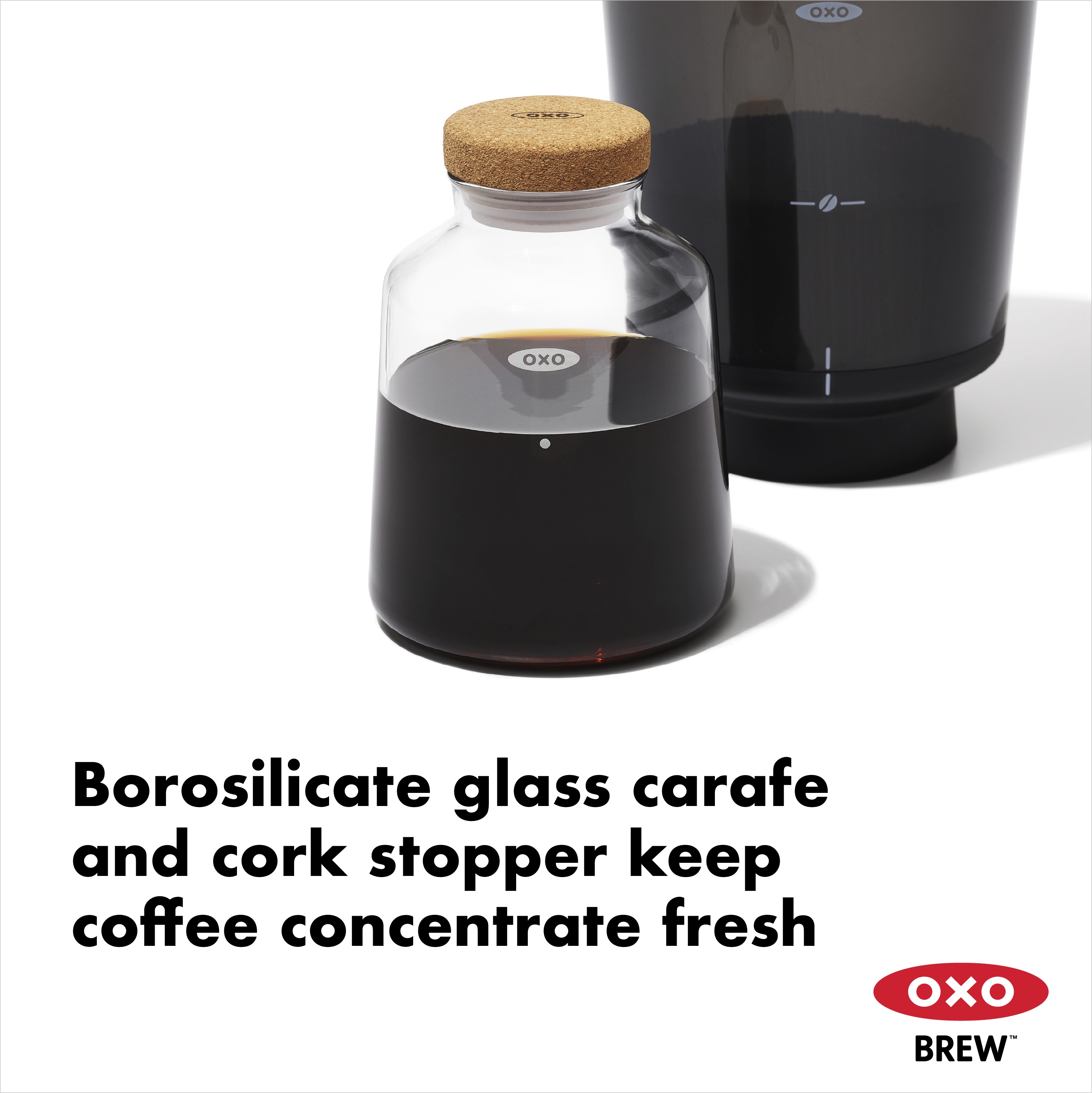 OXO Brew Compact Cold Brew Coffee Maker, 24 oz photo 4