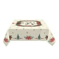 thumbnail image 3 of DCHYO Merry Christmas Rectangle Tablecloth Happy New Year Table Cloth Dining Table for Home Kitchen Restaurant Party Buffet Picnic,43*55, 3 of 7