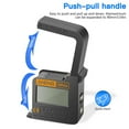 thumbnail image 4 of KAKOWELY Voltage Tester Battery Capacity Tester Digital Battery Voltage Tester Voltage Testing Tool1.97"X1.97"X0.91", 4 of 5