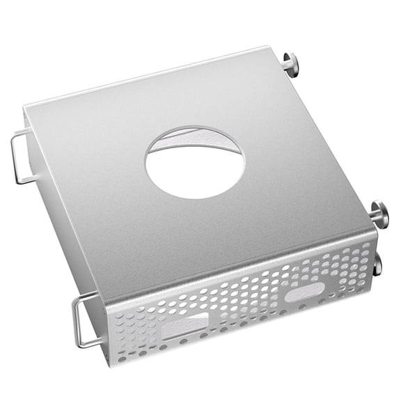 Compactly Vertical Chassis Stand for MiniM4 Laptop Mount Case Featuring AntiSlip Design and Efficient Cooling