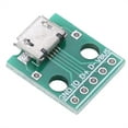 thumbnail image 4 of Placa adaptadora US Bto DIP, 10 piezas Micro USB hembra Micro US Bto DIP Placa adaptadora USBDIP diseñada para precisión, 4 of 9
