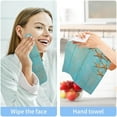 thumbnail image 7 of SKYSONIC 6 PCS Blue Vintage Wooden Starfish Washcloths, 12"x12" Cotton Wash Cloths, Highly Absorbent and Soft Face Towels for Bathroom,Gym,Hotel and Spa, 7 of 7