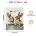 thumbnail image 2 of ARISTURING Rabbit Bathroom Wall Art Funny Bathtub Pictures Wall Decor Bunny In Toilet Canvas Prints Framed Modern Cute Animals Painting Artwork for Bath Lavatory Washroom Restroom Living Room, 2 of 5