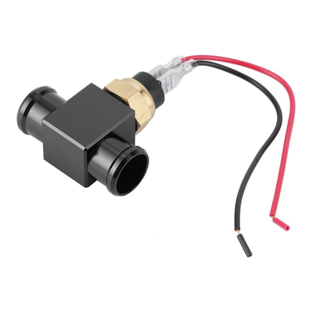 Ymiko Radiator Hose Adapter,Temp Sensor Switch Kit,Thermostat Water Temperature Switch Radiator Coolant Fan Temp Sensor for Motorcycle ATV Off-Road Vehicle