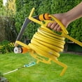thumbnail image 6 of Garden Hose Holder Portable Water Hose Reel Cable Storage Durable ABS Construction for Backyard Farm, 6 of 9