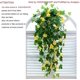 thumbnail image 1 of Ventas promocionales Daluo, recién llegado, 2 manojos de enredaderas artificiales de 35,4 pulgadas, plantas colgantes de gloria de la mañana, guirnalda de seda, planta verde falsa,, 1 of 5