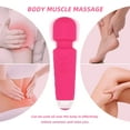 thumbnail image 5 of USB Rechargeable Powerful Wand Massager for Women Waterproof Personal Massager with 8 Speeds 20 Vibration Modes Handheld Cordless, 5 of 5
