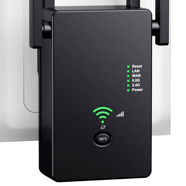IFCOW 1200Mbps WiFi Extender, Wi-Fi Signal Booster Amplifier Up to 9800 sq.ft, 2.4 & 5GHz Dual Band WiFi Repeater , 360° Full Coverage Wireless IFCOW 1200Mbps WiFi Extender, Wi-Fi Signal Booster Amplifier Up to 9800 sq.ft, 2.4 & 5GHz Dual Band WiFi Repeater , 360° Full Coverage Wireless