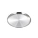 thumbnail image 1 of Discos de placa de acero inoxidable estilo 2PCS Bandeja de almacenamiento de alimentos redonda elegante Metal esmerilado plateado 304 Platos Nordic Simplicity Postre Bistec Cocina Café Shop19CM JAMW Sencillez, 1 of 5