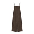 thumbnail image 6 of Gamivast Jumpsuits for Women Backless Spaghetti Strap Wide Leg Jumpsuit One Piece Jumpsuit Comfy Soft Beach Jumpsuit Vacation Outfits Summer Jumpsuits, 6 of 6