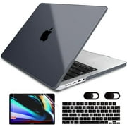 DONGKE MacBook Pro 16 inch Case 2021 Release Model: A2485 M1 Pro/Max, Plastic Hard Shell Case with Keyboard Cover &