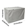 thumbnail image 3 of Dog Crate Cover Waterproof Kennel Cover, 25x37x24in Dog Crate Cover for Indoor/Outdoor, Heavy Duty Polyester Cover Fits Wire Dog Cage, 3 of 7
