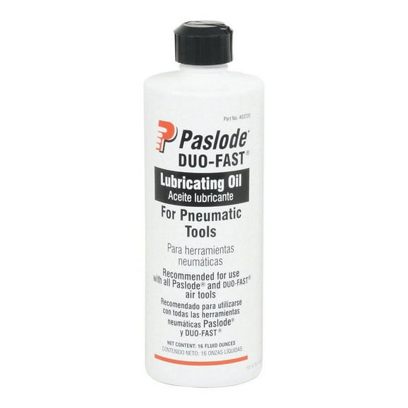 Paslode Duo-Fast Lubricating Oil 16 oz. Bottle 1 pc.