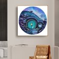 thumbnail image 4 of Cuadros Decorativos Punto de cruz parcial DIY Eco-algodón Night View Handiwork Impreso Craft Art Kit DQrwqpou Nuevos Originales, 4 of 9