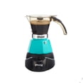 thumbnail image 1 of Cafetera eléctrica Imusa para 2 o 3 tazas, color verde azulado, 1 of 8