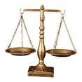 thumbnail image 2 of Balance Scale Tray Unique Iron Organizer Vintage Home Centerpiece for Office Students Living Room, 2 of 9
