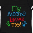 thumbnail image 4 of Inktastic My Meema Loves Me Boys or Girls Toddler T-Shirt, 4 of 5