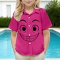 thumbnail image 6 of Piuwrlz 14 Years Boys Short polo Sleeve Teen Funny Graphic Shirts Tops Pocket Pullover T Shirts Hot Pink Size 14 Years, 6 of 9