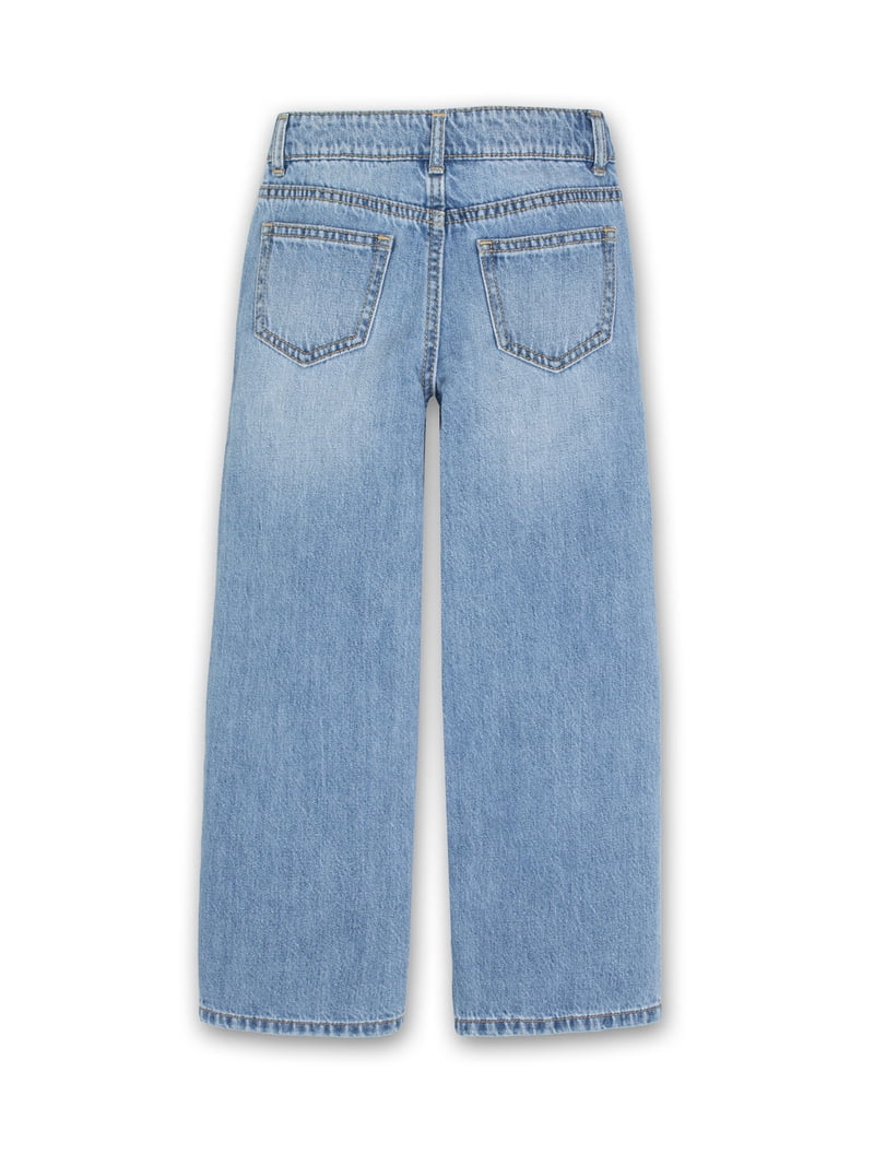 Jeans Fille Gege Taille 16 Slim Boot Cut - En Ramie Bleu, Neuf Sans étiquettes, Quotidien Ou Habillé