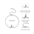 thumbnail image 5 of Pulseras Brazaletes Para Mujeres Colibrí Plata 925 Lab.G Plateado, 5 of 5