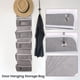 thumbnail image 5 of Bolsa de Almacenamiento Colgante de Puerta, Bolsa de Almacenamiento de Armario, Cajón de Rack Montado en la Pared para Baño de Cocina, 5 of 5