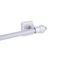 thumbnail image 2 of Mainstays 16-28 in. Sheridan Adjustable Steel/Plastic Magnetic Drapery Rod, 7/16 in. Diameter, Nickel, 2 of 5
