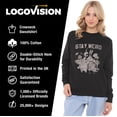 thumbnail image 4 of MTV Moon Walk Women's Crew Sweatshirt, 4 of 6