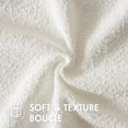 thumbnail image 2 of Funda de almohada decorativa MIULEE Boucle White 30x51 cm, 2 of 8