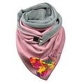 thumbnail image 1 of Foulard pour Femmes Chaude en Coton Imprimé Décontracté Bouton Mode Châles, 1 of 3